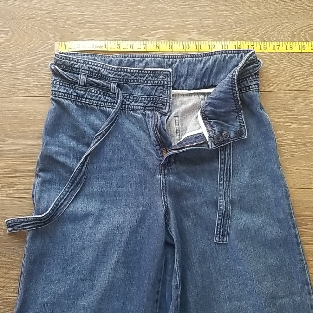 PAPER BAG summer jeans, wide leg